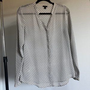 Ann Taylor Sheer Blouse